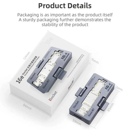 QianLi iSocket 16E Motherboard Layered Test Fixture for iPhone 16e