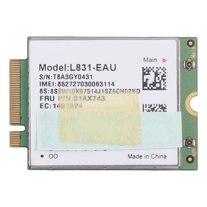 Original L831-EAU 4G Wireless Module For Lenovo ThinkPad T470 T570 X270 P51S 01AX743 01AX743, L831-EA