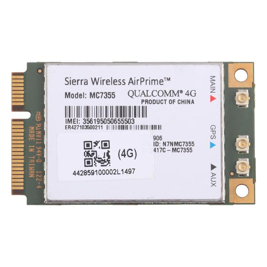 Sierra Wireless AirPrime MC7355 AT&T 4G LTE/HSPA+ 100Mbps PCI-E M.2 WiFi Wireless Module, MC7355