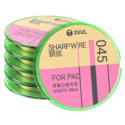 2UUL 5 in 1 GS Series 100m Special Steel Diamond Wire, 020, 028, 035, 045