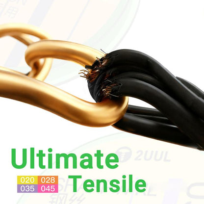 2UUL 5 in 1 GS Series 100m Special Steel Diamond Wire, 020, 028, 035, 045