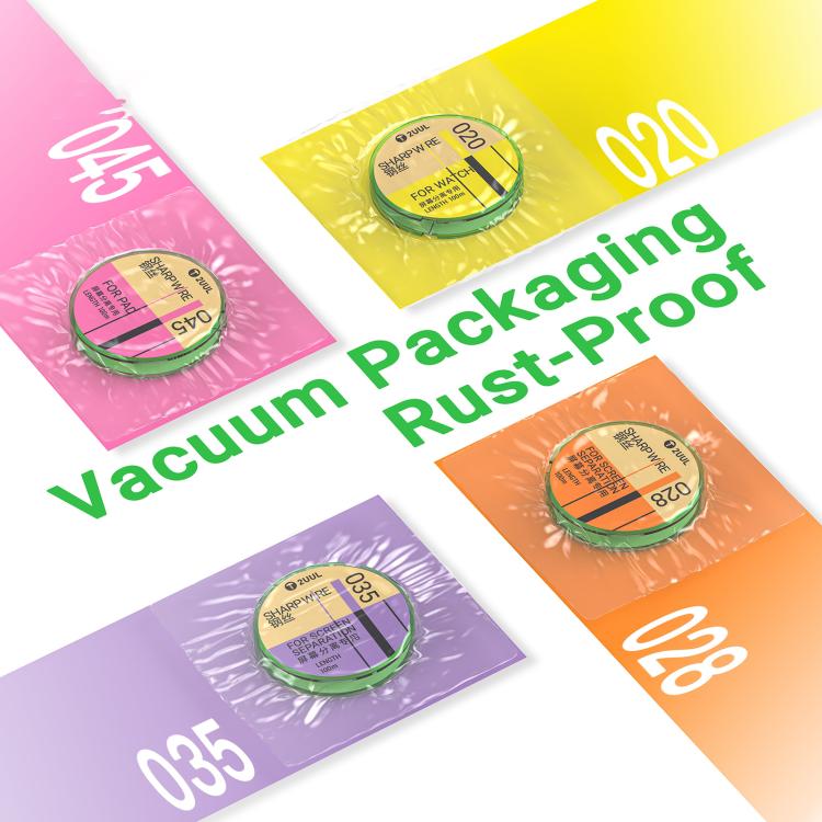 2UUL 5 in 1 GS Series 100m Special Steel Diamond Wire, 020, 028, 035, 045