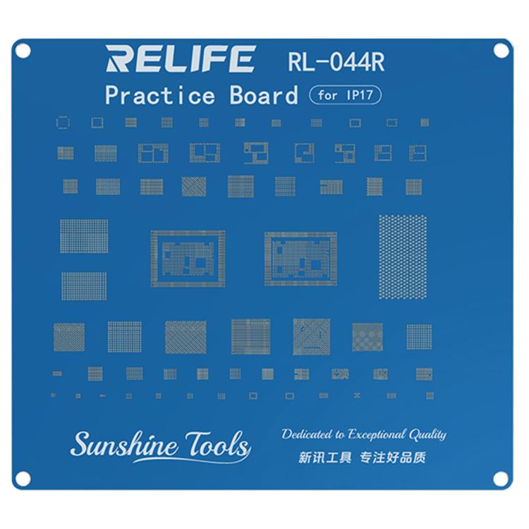 RELIFE RL-044R BGA Chip Connector Socket Welding Test Pract CE Board Compatible with iPhone 17 Series, RELIFE RL-044R