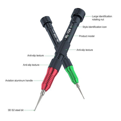 RELIFE RL-726A 5 in 1 Strong Magnetic 3D Torque Precision Screwdriver Set, RELIFE RL-726A