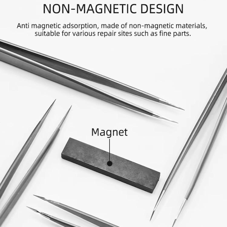 BEST Non-magnetic High Hardness Stainless Steel Tweezers, BST-Q11, BST-Q12, BST-Q13, BST-Q14