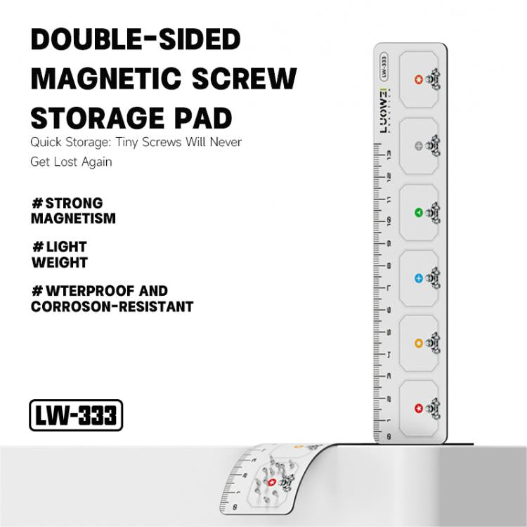 LUOWEI LW-333 Double-Sided Magnetic Screw Storage Pad