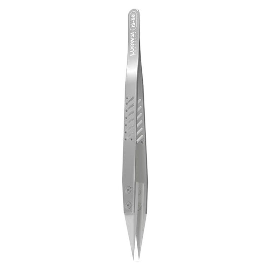 LUOWEI High-Temperature Resistant Insulating Non-Magnetic Tweezers, IS-50, IS-60