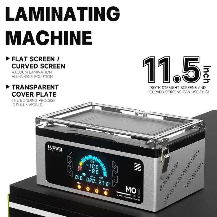 LUOWEI LW-MO1 11.5inch Intelligent Digital Display Laminating Machine, EU Plug, US Plug