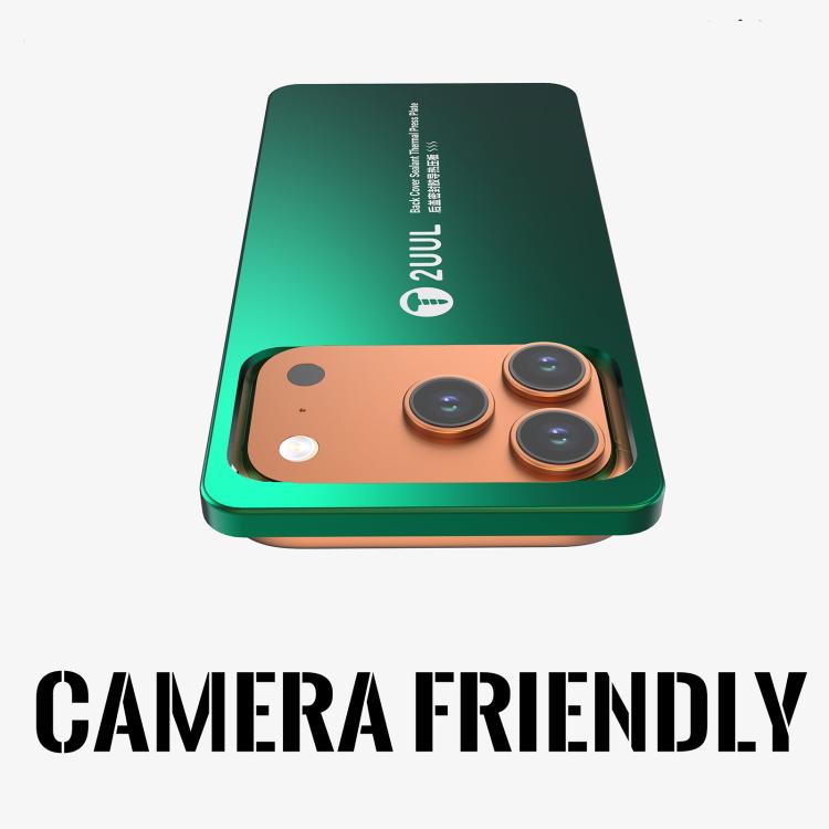 2UUL DA68 Back Cover Sealant Thermal Press Plate for iPhone 17 Series