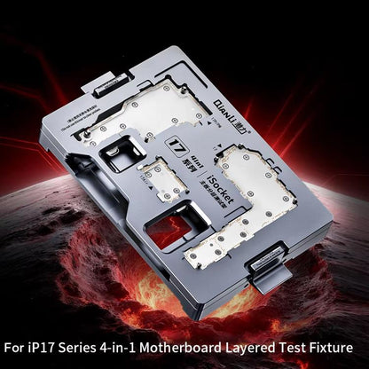 4 in 1 QianLi iSocket 17 Series Motherboard Layered Test Fixture for iPhone for iPhone 17 Series