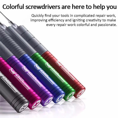 Mechanic KingKong Plus Colorful High Hardness Magnetic Precision Screwdriver Set, Mechanic KingKong Plus