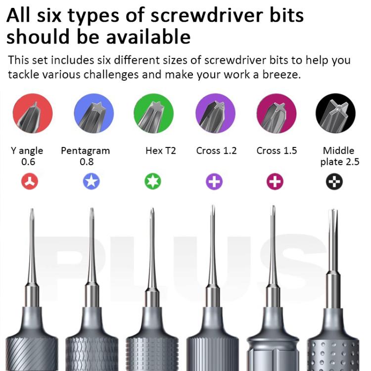 Mechanic KingKong Plus Colorful High Hardness Magnetic Precision Screwdriver Set, Mechanic KingKong Plus