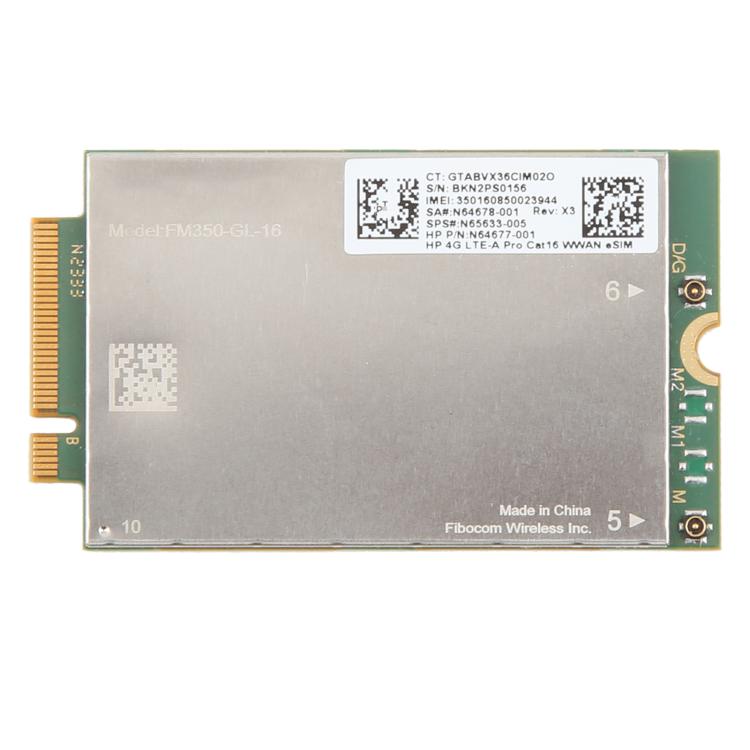 FM350-GL-16 4G Wireless Module For HP X14 X16 830 840 855 860, With Text, Without Text