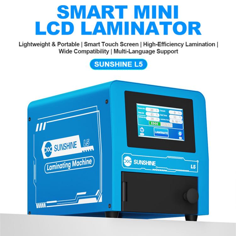 SUNSHINE L5 8 inch Smart Mini LCD Screen Laminator, US Plug, EU Plug