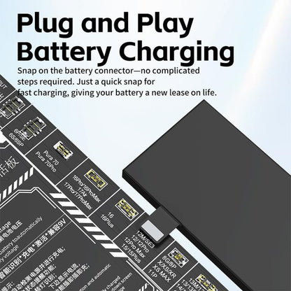 JTX B9 5-9V Battery Charging Activation Board for iPhone 6S-17 Pro Max (without 16e) & Android, JTX B9
