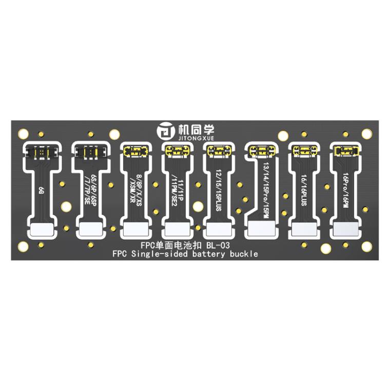 JTX BL-03 Power Cable Battery Soft FPC Connector Supports iPhone 6 to 16 Series, JTX BL-03