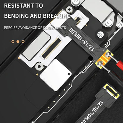 JTX BL-03 Power Cable Battery Soft FPC Connector Supports iPhone 6 to 16 Series, JTX BL-03