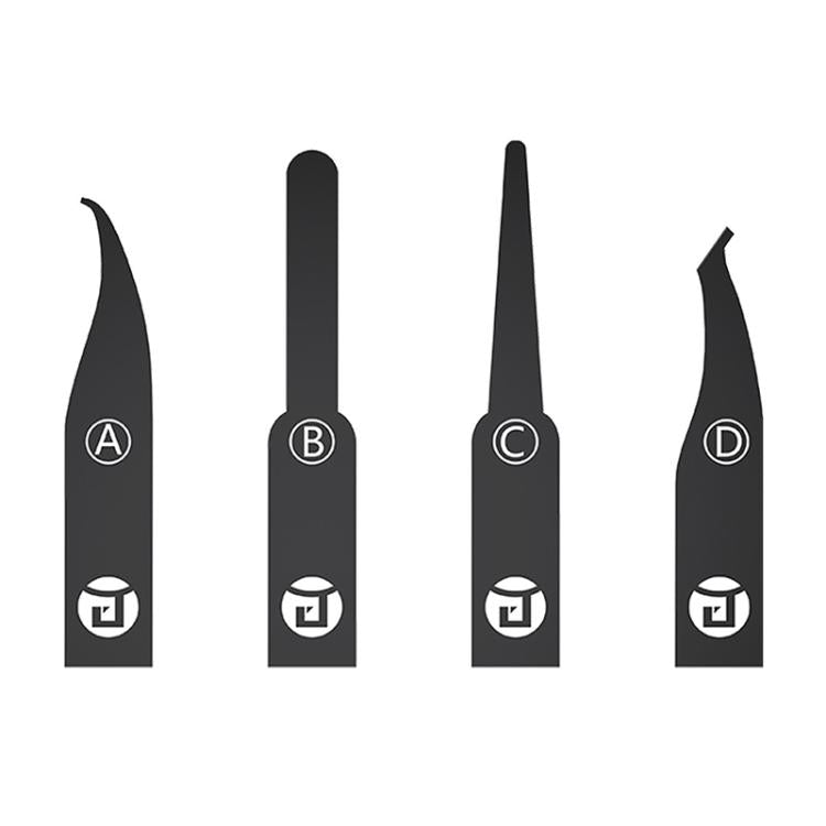 JTX DP-4 4 in 1 Hand Grinding Multifunctional Motherboard CPU IC Glue Removal Blades, JTX DP-4