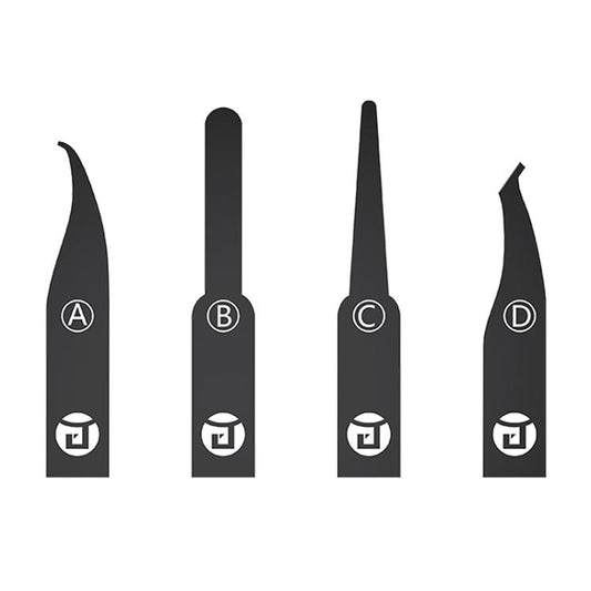 JTX DP-4 4 in 1 Hand Grinding Multifunctional Motherboard CPU IC Glue Removal Blades, JTX DP-4