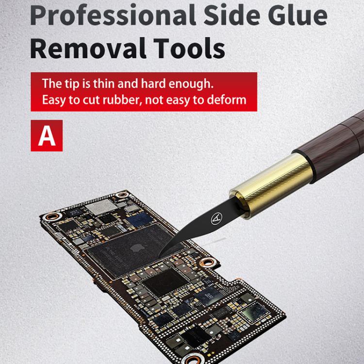 JTX DP-4 4 in 1 Hand Grinding Multifunctional Motherboard CPU IC Glue Removal Blades, JTX DP-4