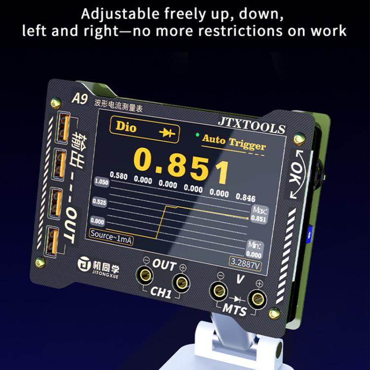 JTX A9 High-Precision Digital Display Curve Waveform Multifunction Measuring Meter, JTX A9