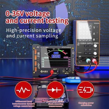 JTX A9 High-Precision Digital Display Curve Waveform Multifunction Measuring Meter, JTX A9
