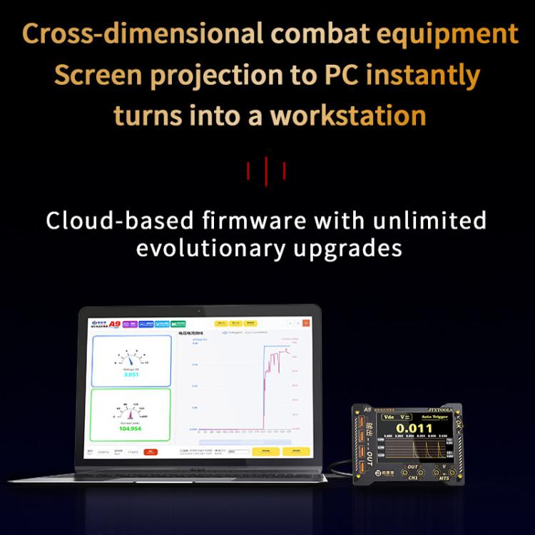 JTX A9 High-Precision Digital Display Curve Waveform Multifunction Measuring Meter, JTX A9