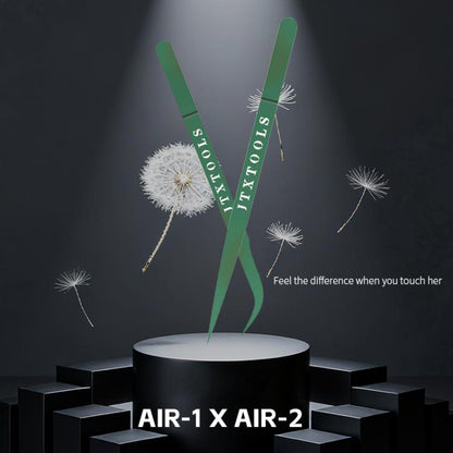 JTX  Fine Polishing Titanium Alloy High Precision Tweezers, Air-1, Air-2