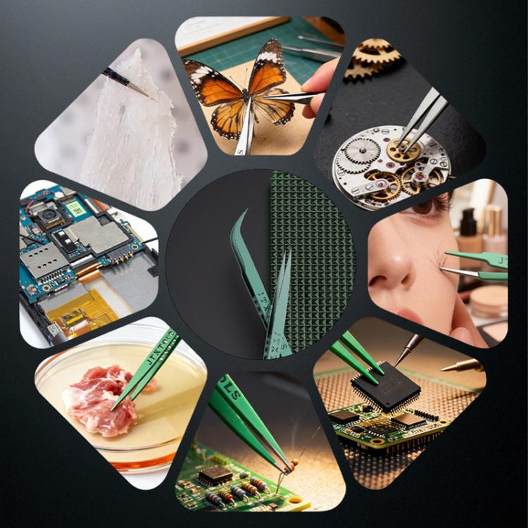 JTX  Fine Polishing Titanium Alloy High Precision Tweezers, Air-1, Air-2