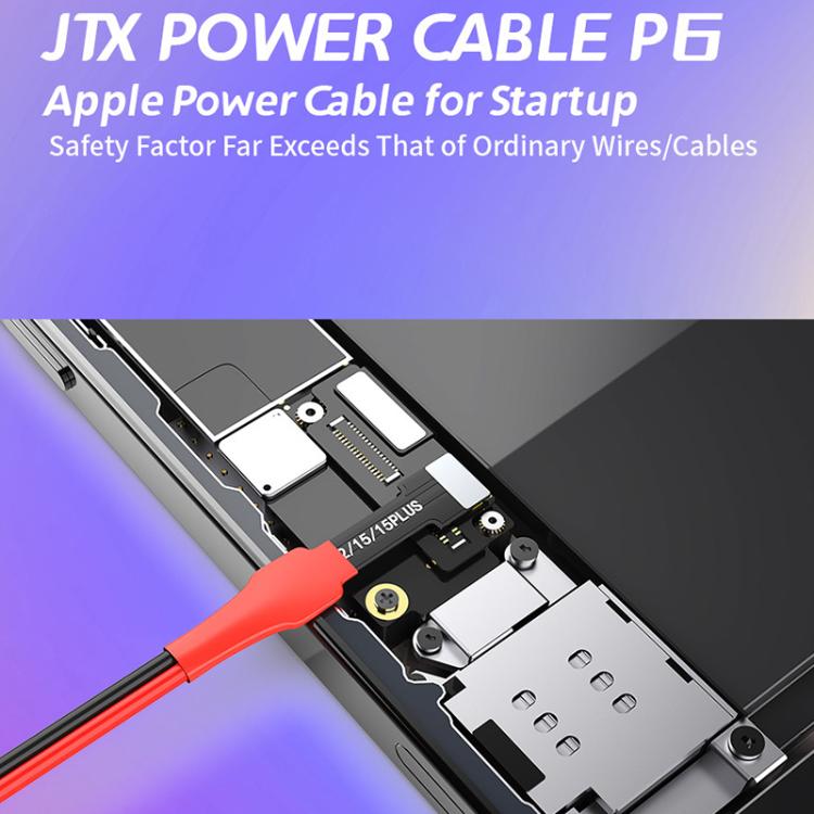 JTX P6 Startup Power Boot Cable for iPhone 6-17 Pro Max, JTX P6