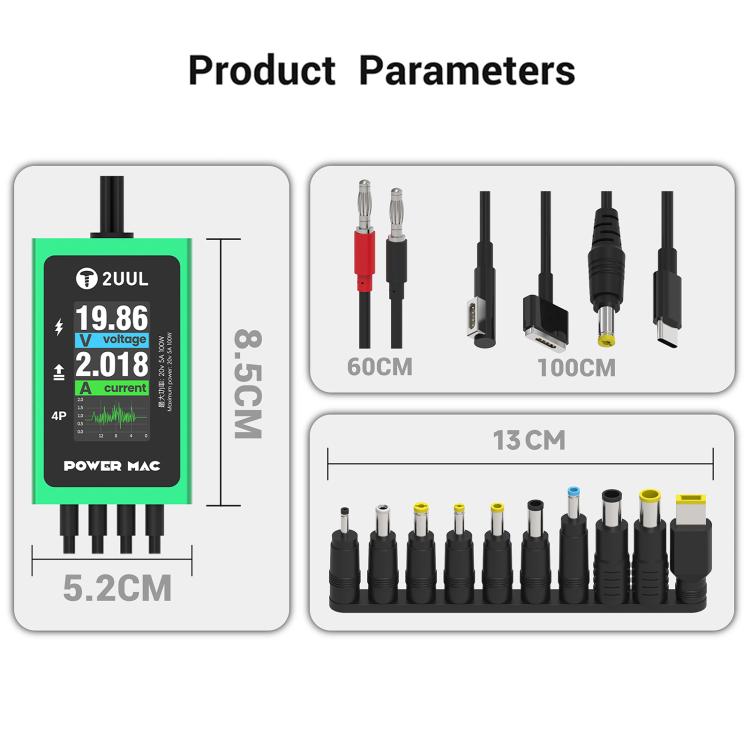 2UUL PW08 Power Mac Digital Power Switch Cable for Laptop Computer Repair