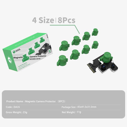 2UUL DA35 8 in 1 Magnetic Camera Lens Protector