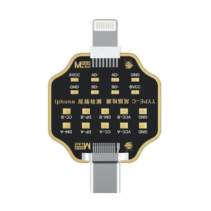 MaAnt Non-Remove Phone Tail Plug Charging Fault Test Board for iPhone / Android, MaAnt Tail Plug Test Board