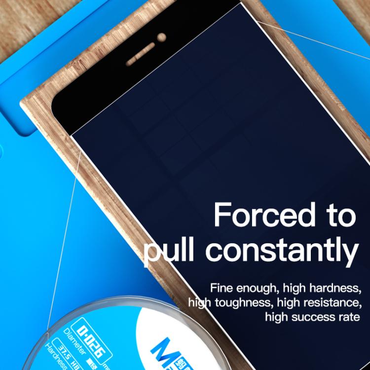 MaAnt 100m High Hardness Curved Screen Cutting Diamond Wire, 0.03mm, 0.026mm, 0.035mm