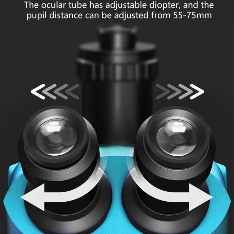 MaAnt R65 Sky Eye 6.5-65X Synchronous Zoom Trinocular Stereo Microscope with Aluminum Alloy Base, MaAnt R65(Blue), MaAnt R65(Green)  MaAnt R65 天眼 6.5-65倍同步变焦三目立体显微镜，配备铝合金底座（绿色）