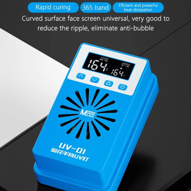 MaAnt UV-01 Portable UV Green Oil Fast Curing Lamp Box, MaAnt UV-01
