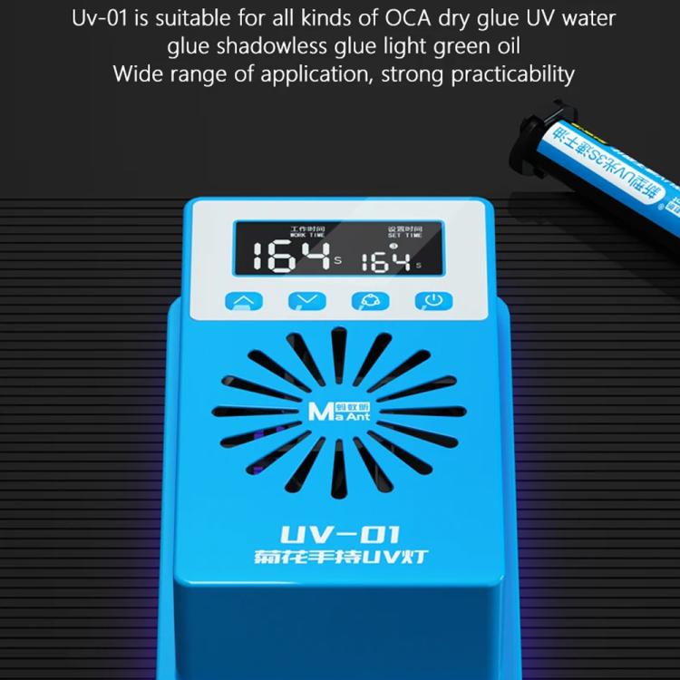 MaAnt UV-01 Portable UV Green Oil Fast Curing Lamp Box, MaAnt UV-01