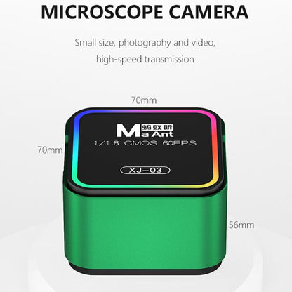 MaAnt XJ-03 Colorful HDMI / USB Output 60FPS HD Microscope Camera, MaAnt XJ-03(Black), MaAnt XJ-03(Grey), MaAnt XJ-03(Green), MaAnt XJ-03(White)