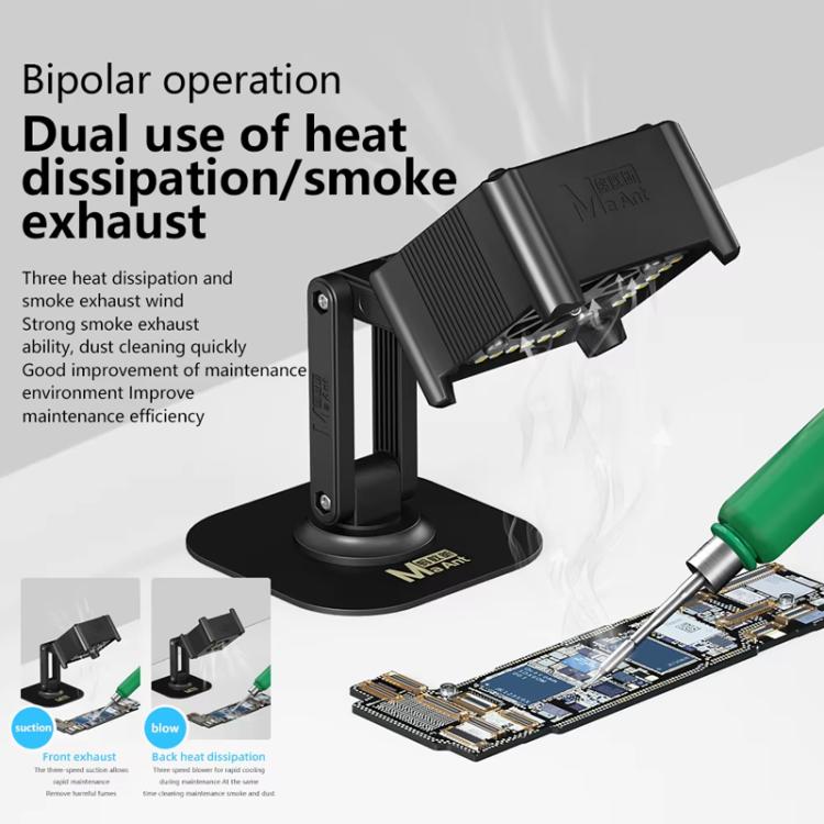 MaAnt M066 3W Multi-function Rechargeable UV Curing Cooling Fan, MaAnt M066