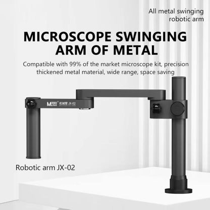 MaAnt JX-02 Robotic Arm 360 Rotating Metal Microscope Swinging Arm, MaAnt JX-02