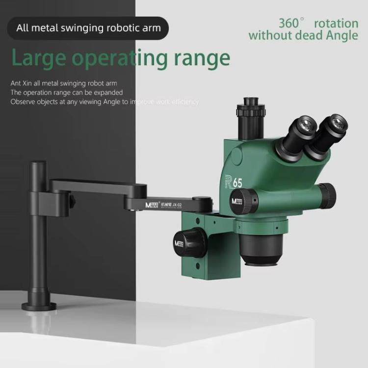 MaAnt JX-02 Robotic Arm 360 Rotating Metal Microscope Swinging Arm, MaAnt JX-02