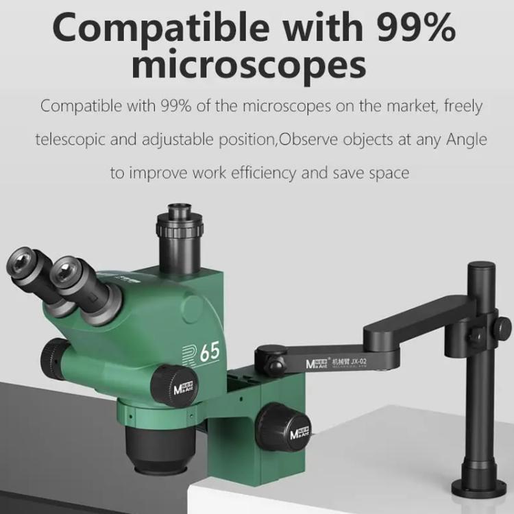 MaAnt JX-02 Robotic Arm 360 Rotating Metal Microscope Swinging Arm, MaAnt JX-02