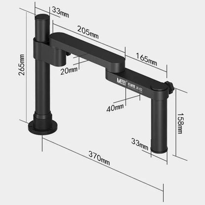MaAnt JX-02 Robotic Arm 360 Rotating Metal Microscope Swinging Arm, MaAnt JX-02