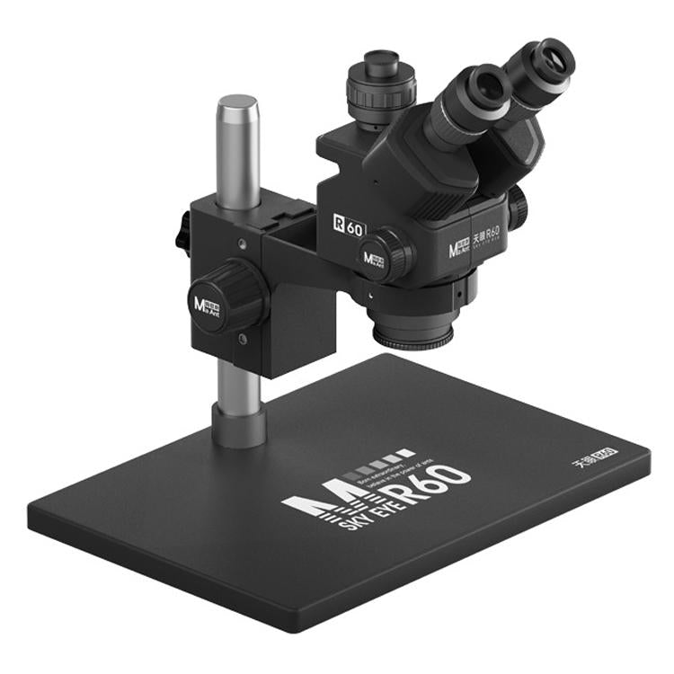 MaAnt Sky Eye R60 7-60X Colorful Trinocular Microscope with Large Base