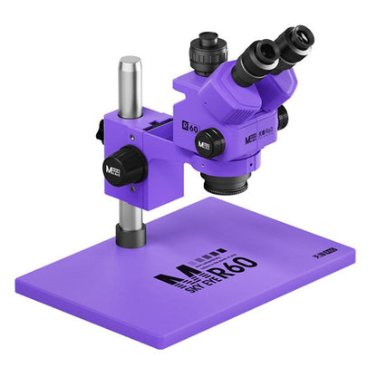 MaAnt Sky Eye R60 7-60X Colorful Trinocular Microscope with Large Base