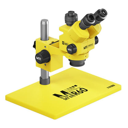 MaAnt Sky Eye R60 7-60X Colorful Trinocular Microscope with Large Base