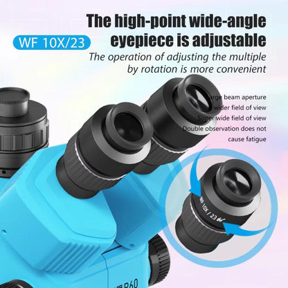 MaAnt Sky Eye R60 7-60X Colorful Trinocular Microscope with Large Base