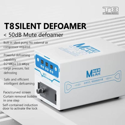 MaAnt T8 8 inch Screen Laminating & Defoaming Machine with Built-in Quiet Vacuum Pump, US Plug, EU Plug, UK Plug