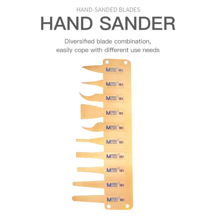 MaAnt MY-101 Ultra Thin Stainless Steel Remove Glue Blade Set, MaAnt MY-101