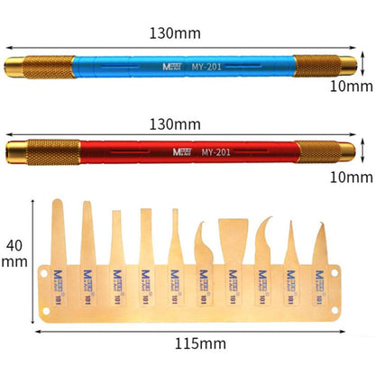 MaAnt MY-101 Ultra Thin Stainless Steel Remove Glue Blade Set, MaAnt MY-101